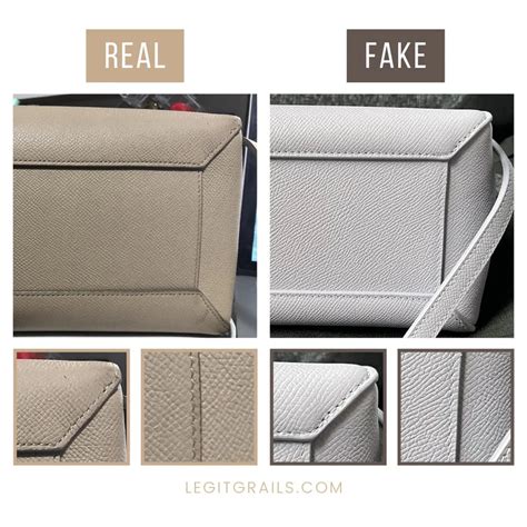 how to spot a fake celine belt bag|celine belt scam.